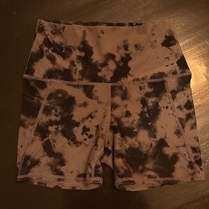 Evolution and Creation Earthy Tie-Dye Bike Shorts